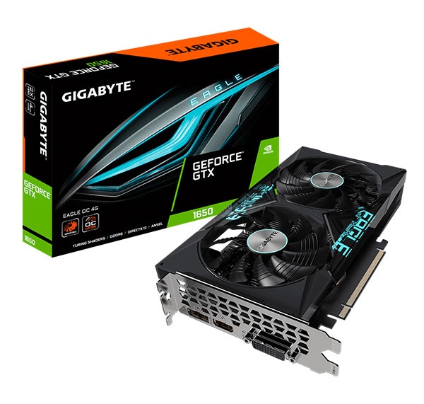 Gigabyte GeForce GTX® 1650 D6 Eagle OC 4GB DDR6